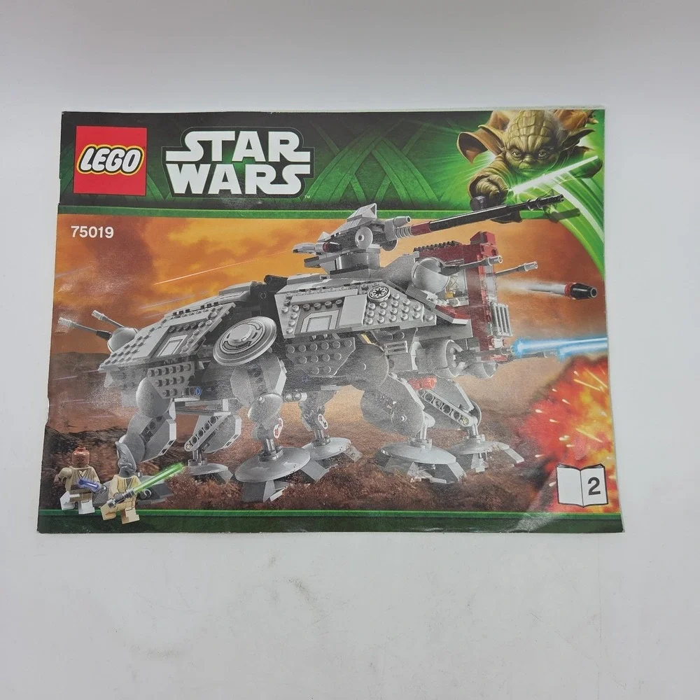 LEGO STAR WARS 75019 Episode 3 AT-TE Books # 1 & 2 Instruction Manuals Only